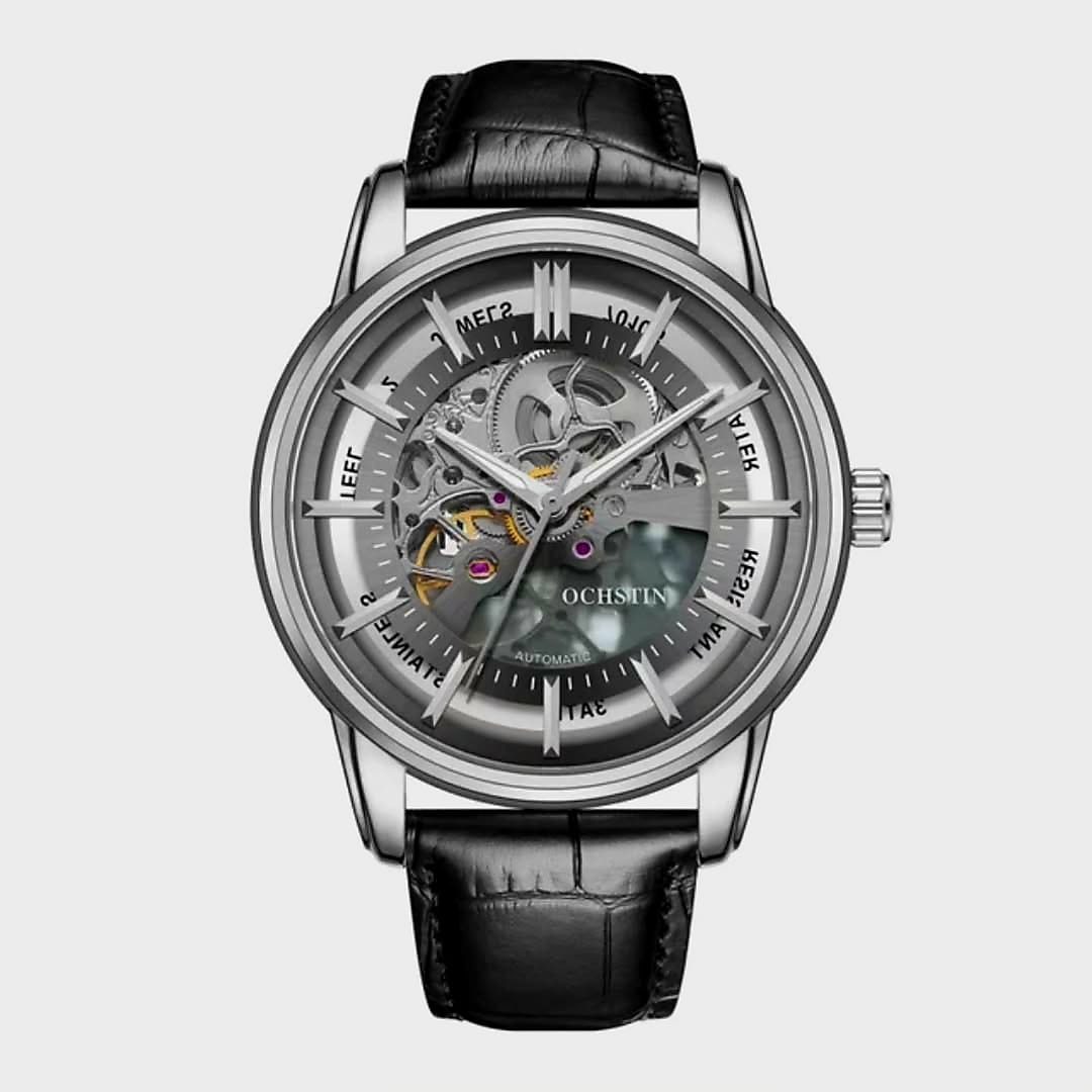 Montre Automatique OCHSTIN pour Homme – Design Squelette Vintage, Luxe et Raffinement au Poignet.