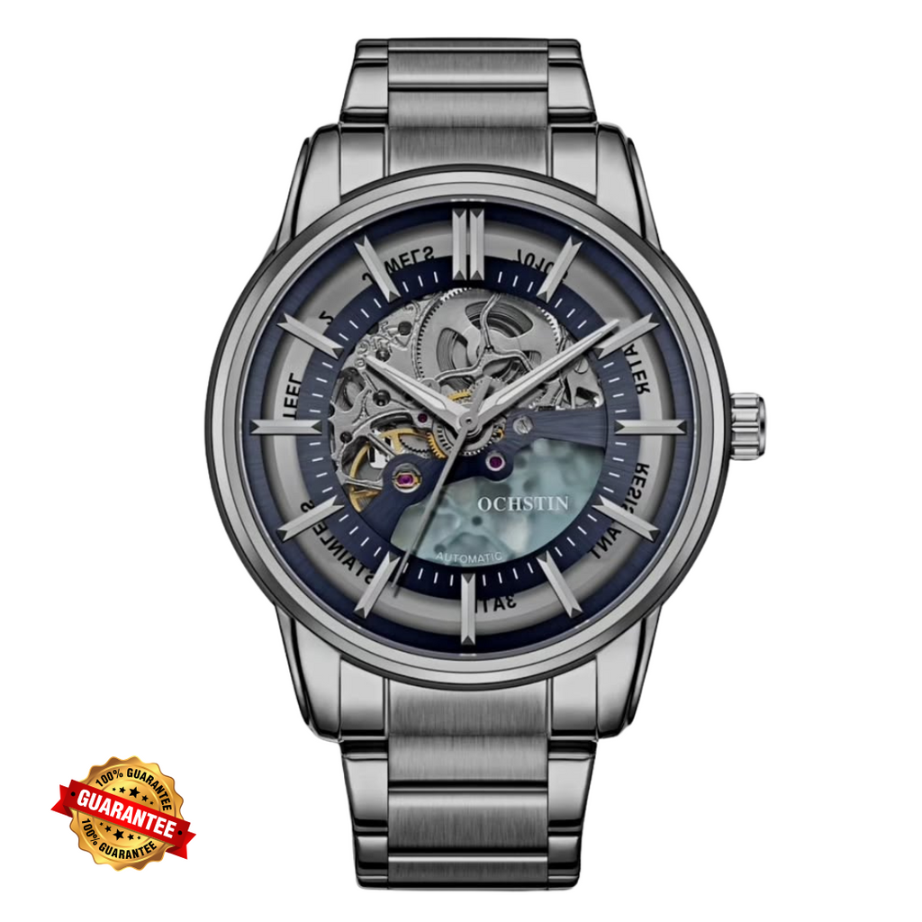 Montre Automatique OCHSTIN pour Homme – Design Squelette Vintage, Luxe et Raffinement au Poignet.